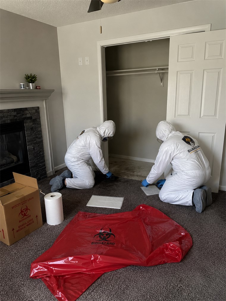Commercial cleanup work